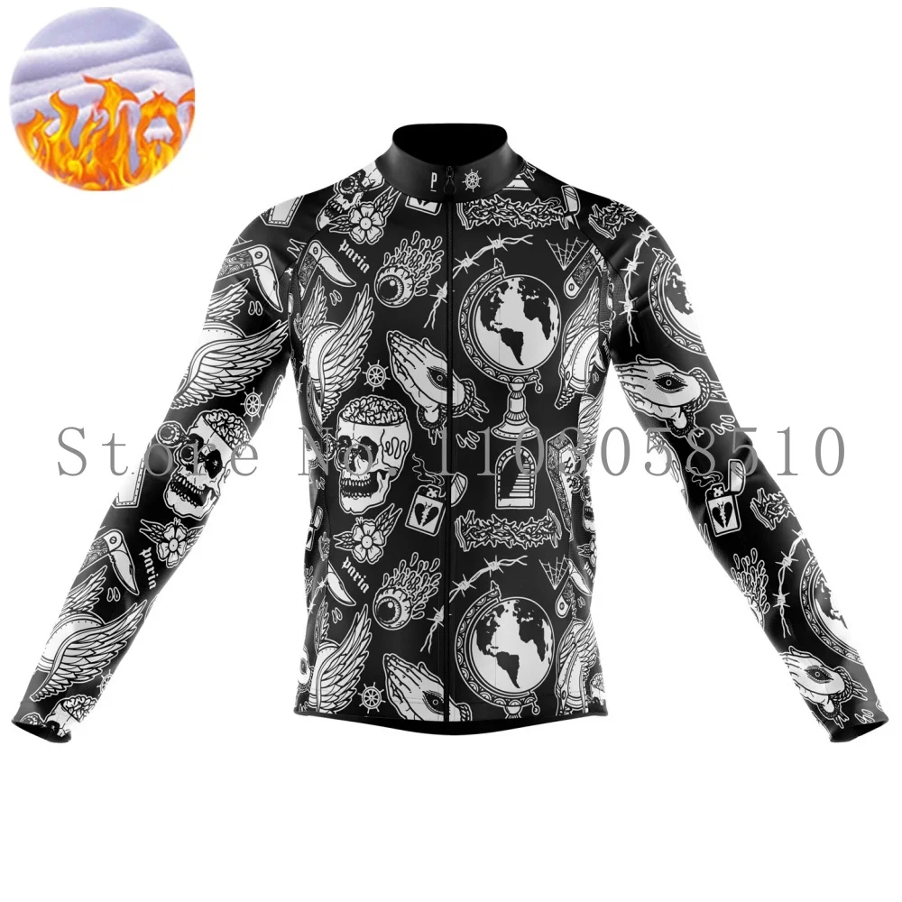 

Mens Winter Thermal Cycling Jacket MTB Bike Coat Bicycle Clothing Long Sleeve Cycling Jerseys Ciclismo Jacket Cycling Equipement