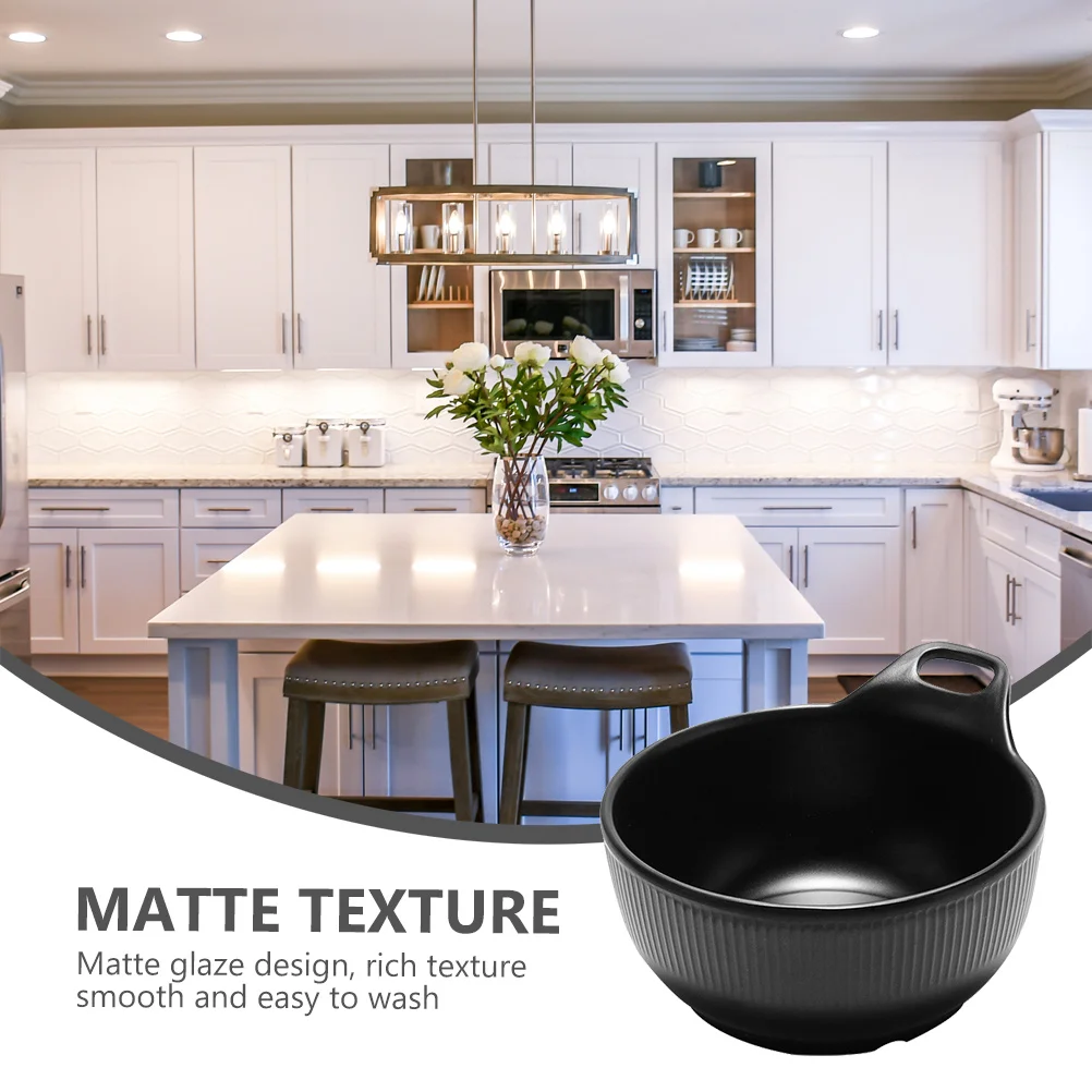 

Breakfast Bowl Japanese Style Imitation Ceramics Rice Soup Ramen Dessert Bowl For Home Kitchen Restaurant Tableware