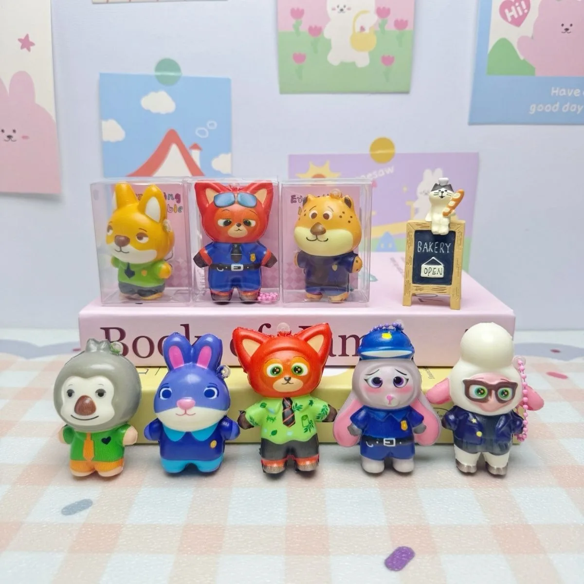 Zootopia, Serie Mejores Amigos, Muñeco de Peluche Antiestrés, Figuras de Anime, Adornos, Modelo para Fanáticos, Niños, Regalos de Navidad