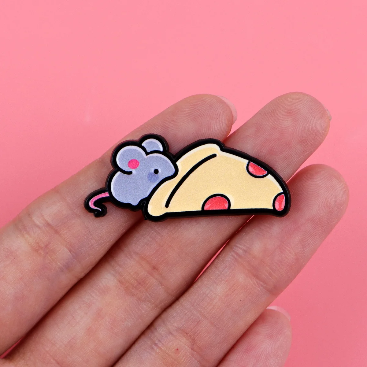 Animal Dog Cat Elephant Enamel Pins Whale Shark Mouse Cheese Brooch Lapel Pin Badge on Clothing Accessories Fashion Jewelry Gift