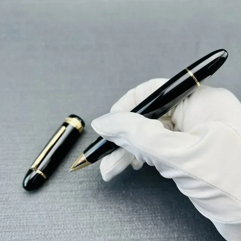 Luxury Montefiore German Design Brass Metal Mb Ballpoint Pen 0.5-0.6mm Black Schmidt Refill Rollerball Pen Writing Stationery