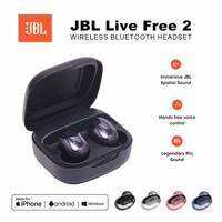 Original JBL Live Free 2 TWS Wireless Sport Headphones  Bluetooth Earbuds Noise Cancelling Headphones Stereo Sports Earbuds