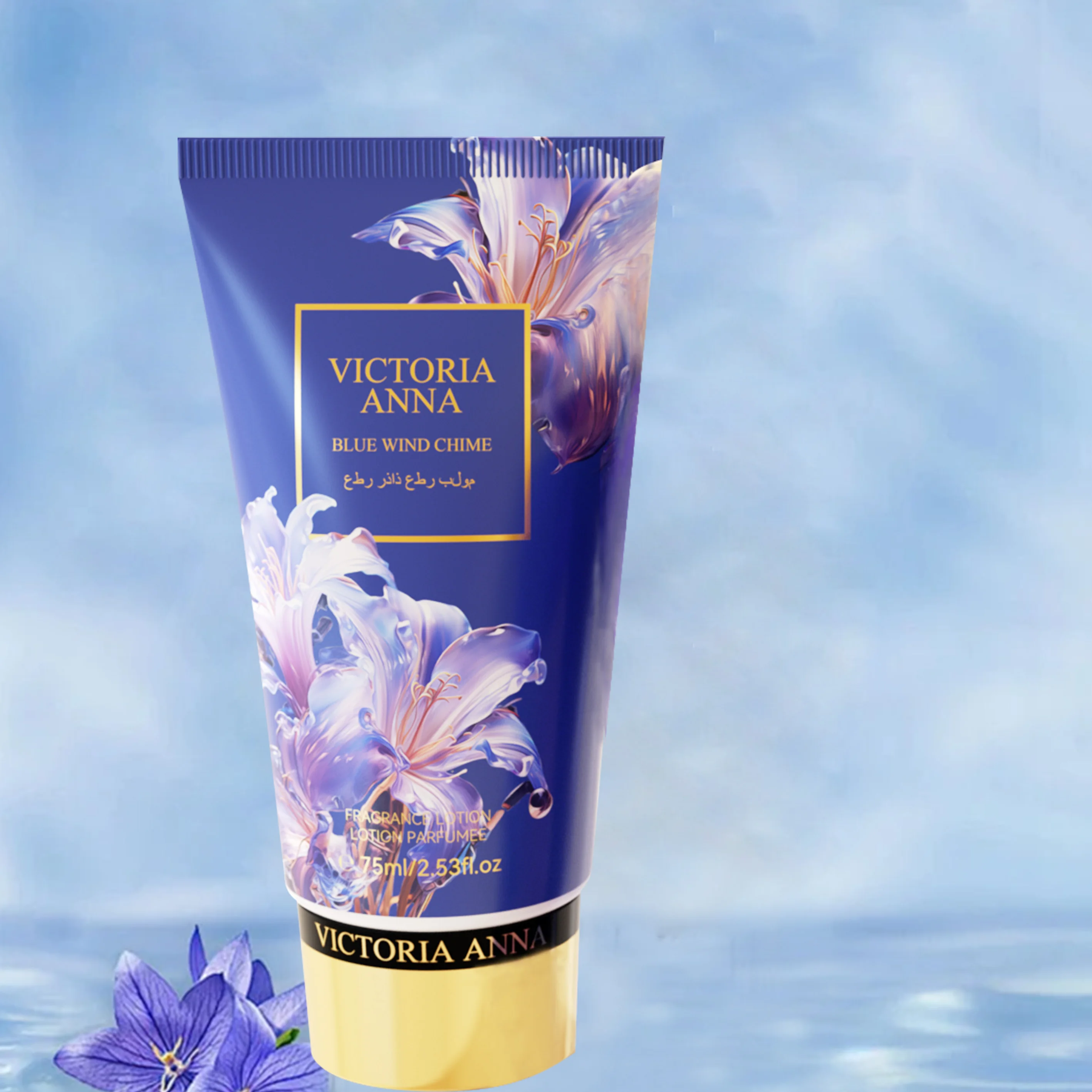 VICTORIA ANNA Floral Hand Cream Lotion For Women Hydrating Moisturizing Anti-chapping Smooth Skin Perfumed Hand Care 75ML