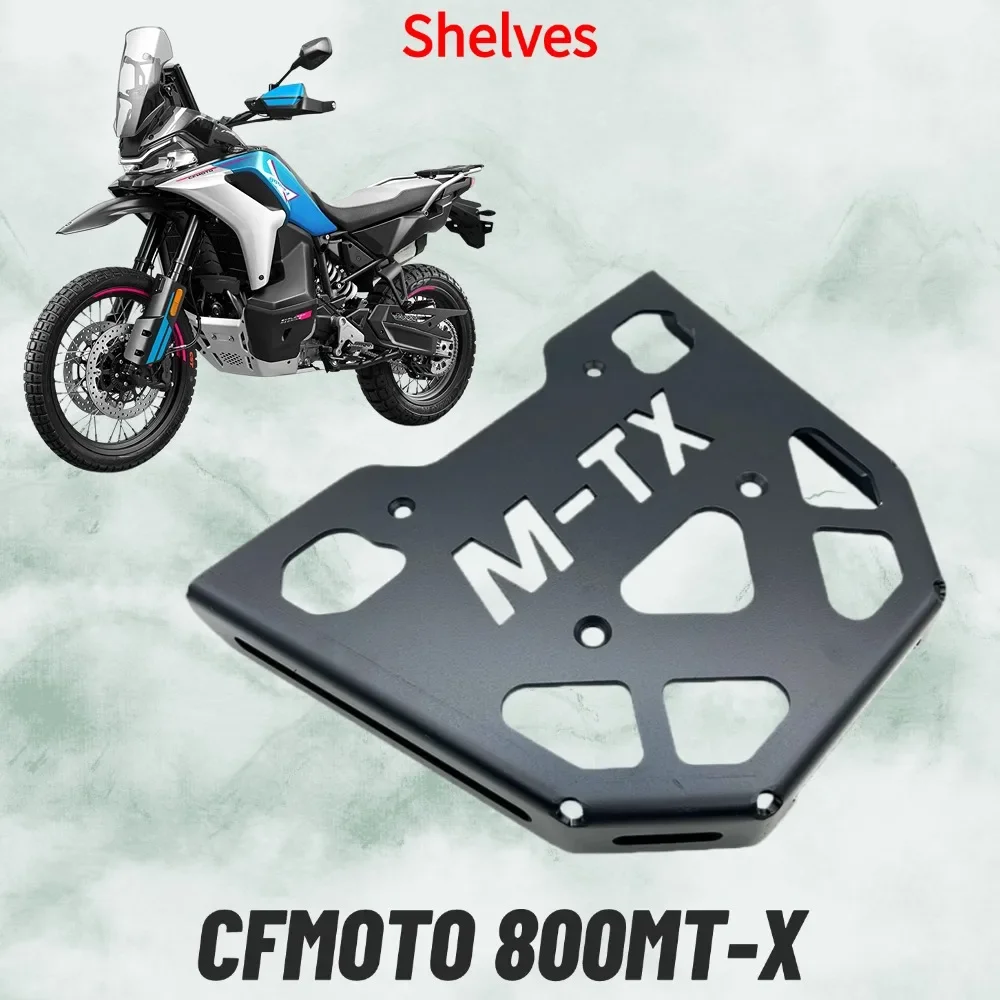

For CFMOTO 800MT-X 800 Explore 800MTX Rear Rack Luggage Top Carrier Box Bracket Motorcycle Storage Box Shelf Tail Cargo Support