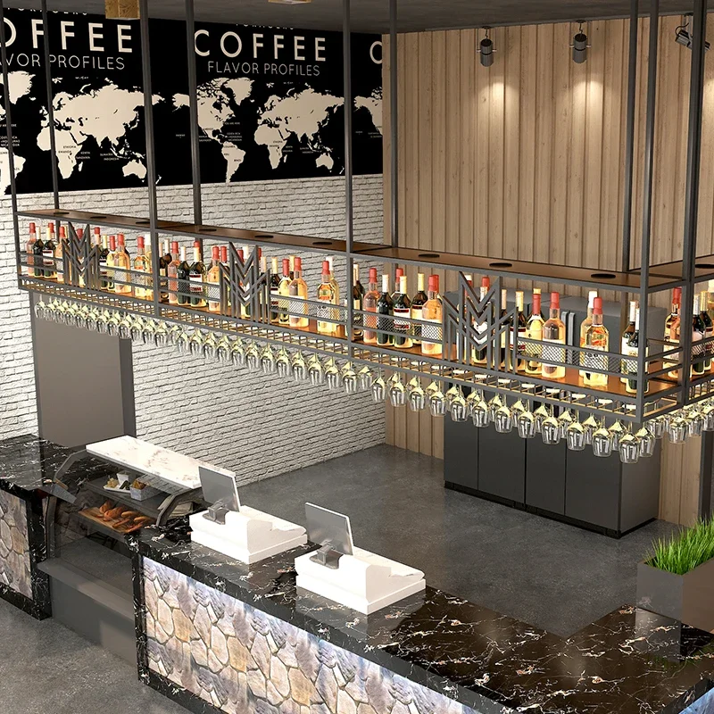 

Шведский стол-органайзер, витрина, современные аксессуары для салона Mesa, винный шкаф, промышленные украшения, таблички, мебель