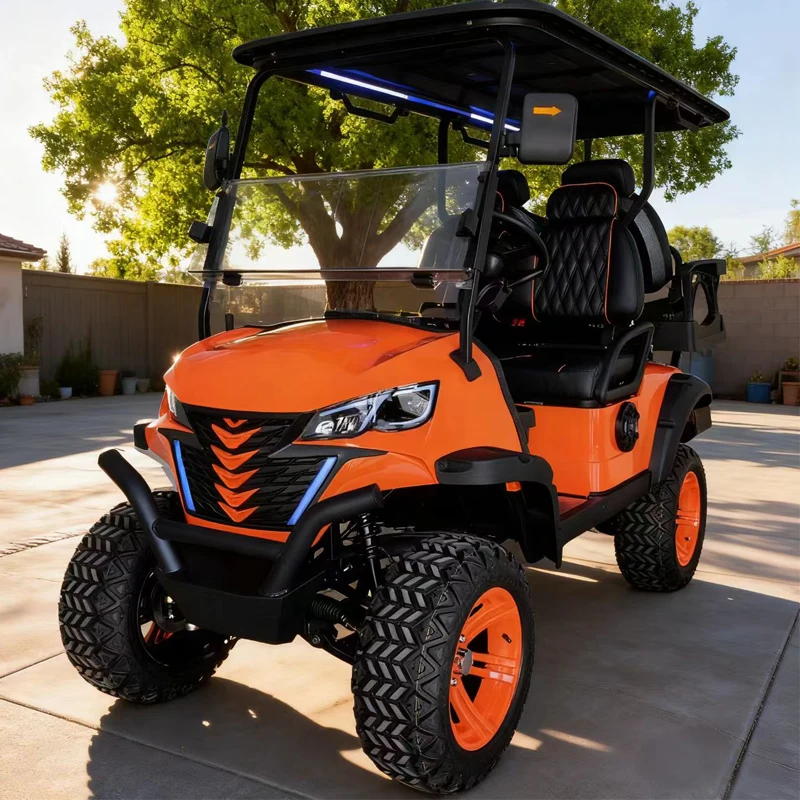 سعر المصنع المنخفض جودة عالية 2 4 6 8 مقاعد 48/60/72 فولت 4000/5000/7500 واط عربة جولف كهربائية للنادي