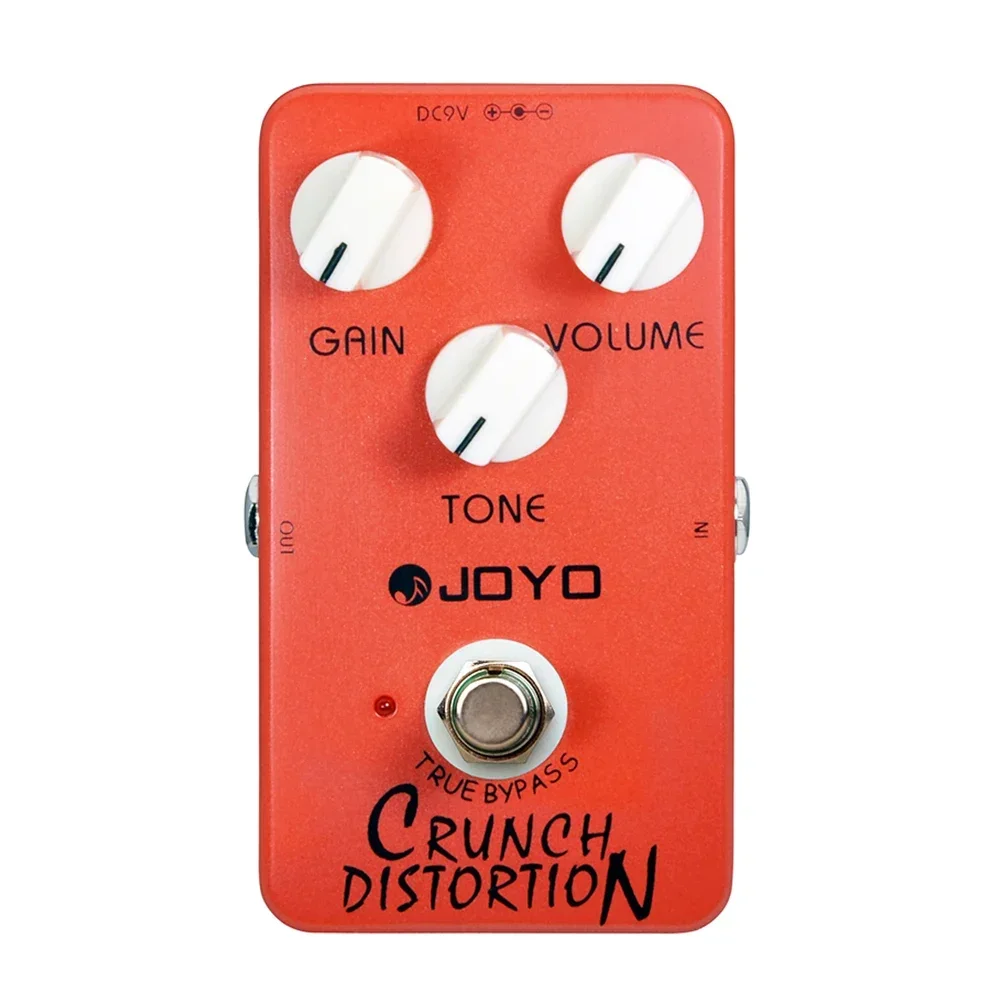 JOYO JF-03 Crunch Distortion Guitar Effect Pedal British Classic Rock Distortion Effect Pedal True Bypass