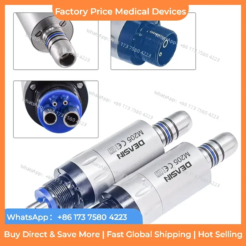 2026 Laboratory Micro Motor for Contra Angle and Straight Handpiece 4hole Inner Water Spray air Motor fastshipping