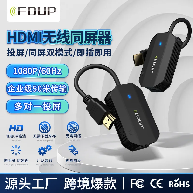 EDUP Hdmi Extended Screen Projector Same Screen Computer Conferencing Video Projector Cross-border Small Batch Price
