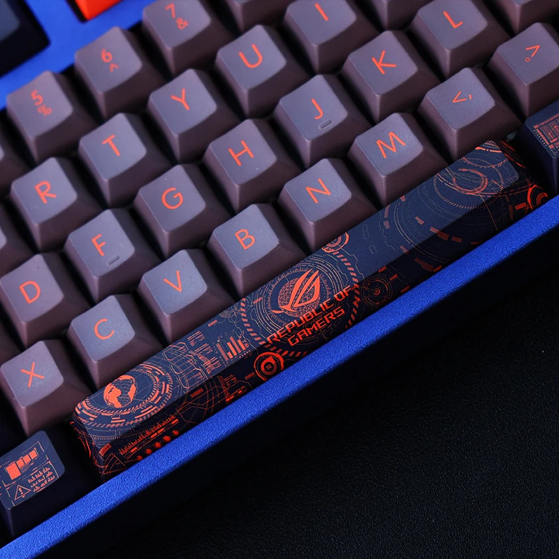 108 Keys/set PBT Dye Subbed Keycaps Anime Cartoon Gaming Key Caps Cherry Profile Keycap For ROG Republic Of Gamers GK2000