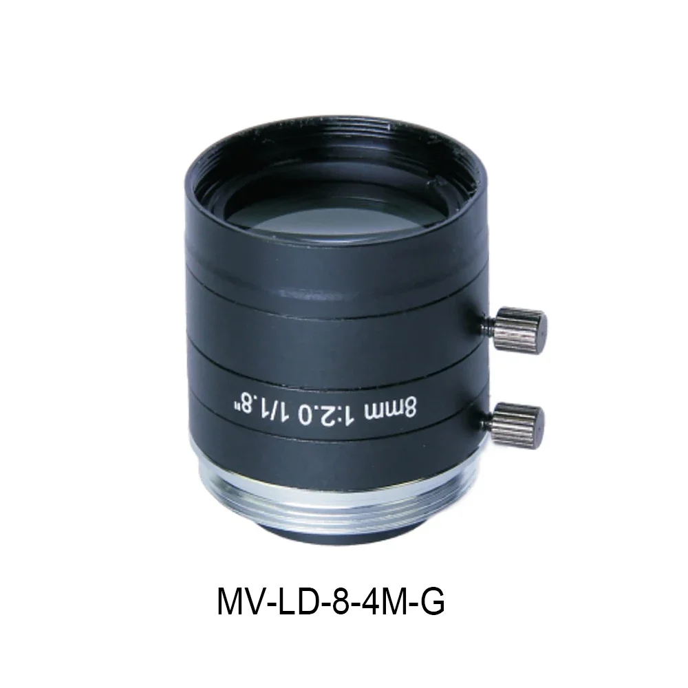 Industrial Machine Vision C Mount Lens, Automação de Fábrica, MV-LD-6-4M-G, 4MP, 1/4 ", 6mm