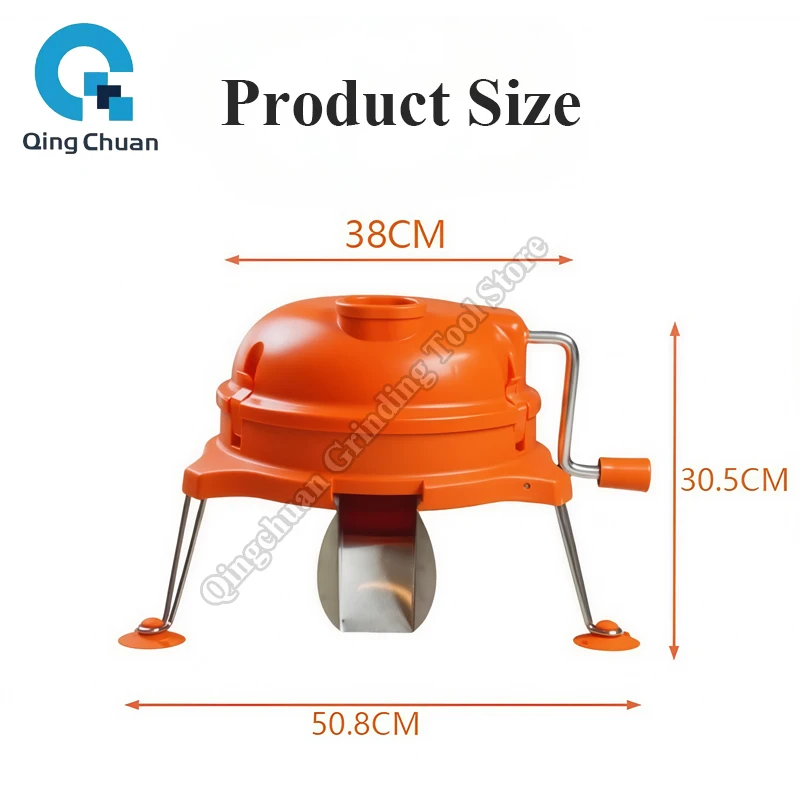 Vegetable Cutting Machine Manual Commercial Easy To Operate Radish Granulator Fruit Salad Tools Potato Cutting Machine