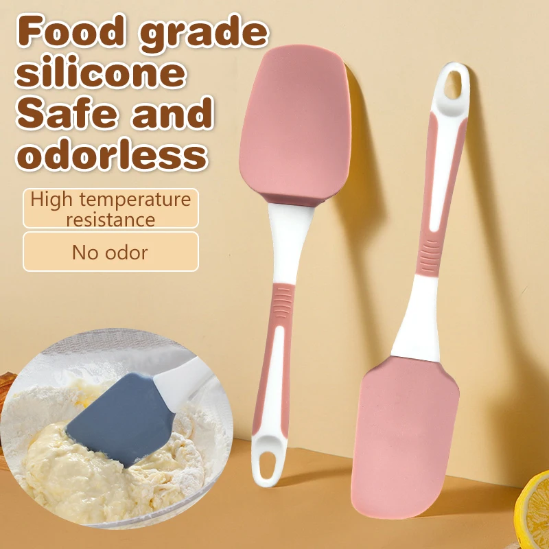 

Silicone Spatula Shovel Ergonomic Cake Spatula Icing Spatula For Kitchen DIY Baking Tools Accessories