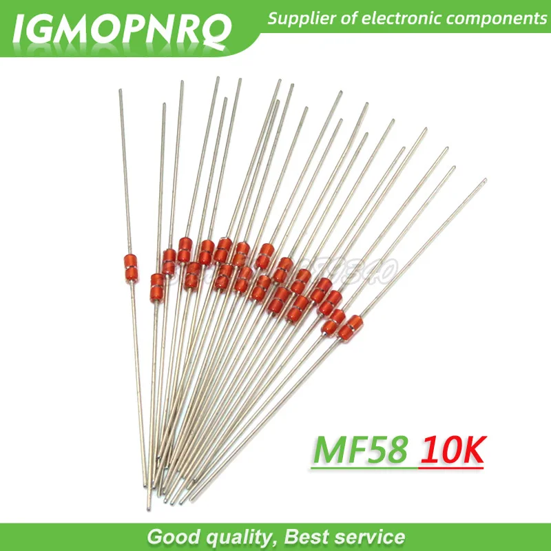 

Терморезистор NTC MF58 3950 B, 20 шт., 10 кОм, 5%