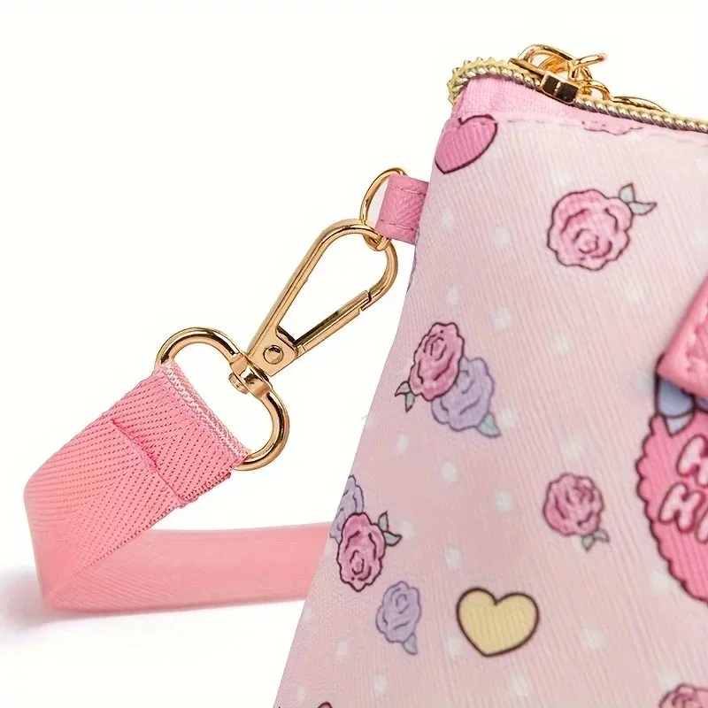 Miniso Lightweight Stylish Sanrio Handbag Cute Handbag Large-capacity Woman Convenient Shopping Bag Hellokitty Crossbody New