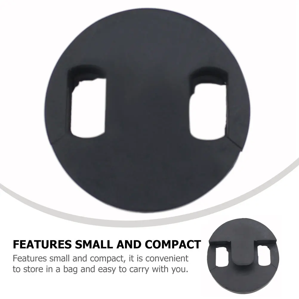 

1pc Cello Mute Rubber Black Round For Violoncello Practice Sound Dampener Compact Durable Cello Accessory Instrument