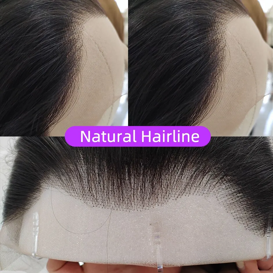 Peluca de cabello humano liso 13x6, peluca frontal de encaje, peluca Frontal de encaje brasileño de 30 pulgadas, pelucas frontales de encaje recto, cabello humano para mujeres