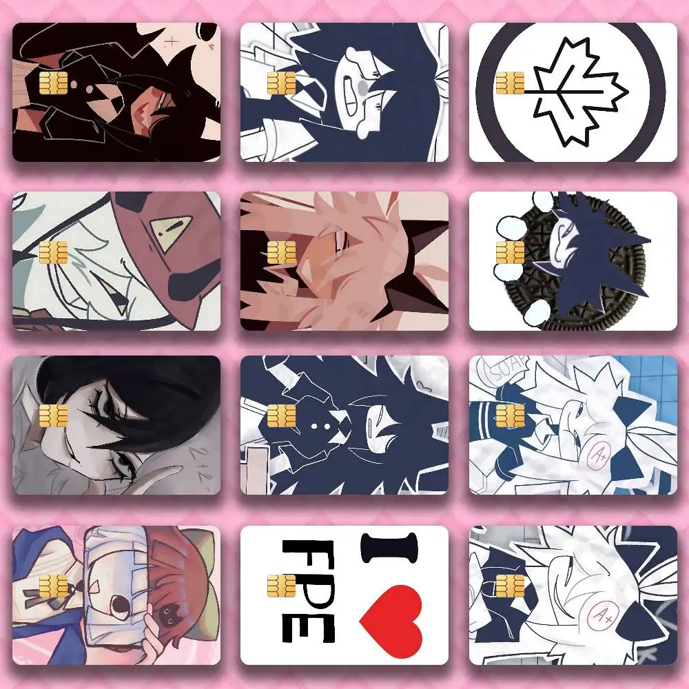 

Fundamental Paper Education Sticker Film Tape Skin for Credit Card Debit Card Cartoon Waterproof Stickers Small Chip