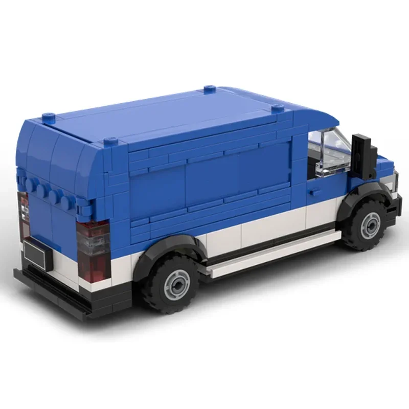 Moc Building Bricks City Transport Vehicle Model City Van Technology Modular Blocks Gifts Toys For Children DIY Sets Assembly