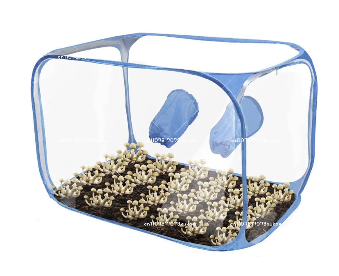 أكياس نمو الفطر لا يزال صندوق الهواء محطات انتشار خيمة الفطر المحمولة طوي الفطر تنمو حقيبة للفطريات الصالحة للأكل R2L1 #3