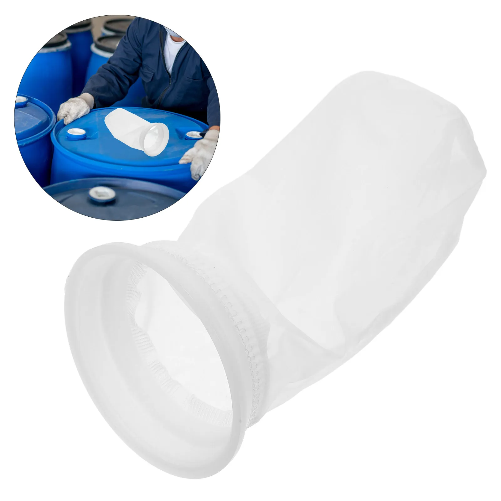 Ibc Tote Lid Filter Nylon Screen Venting Ton Barrel Cover Breath Liquid Filter Bag Water Tank Lid Fish Tank Filters