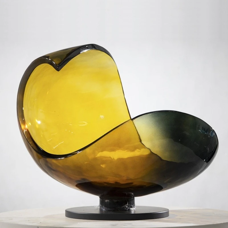 

Modern Simple Transparent Resin Sculpture Art Deco Creative Jewelry Ornament Hotel Lobby Entrance