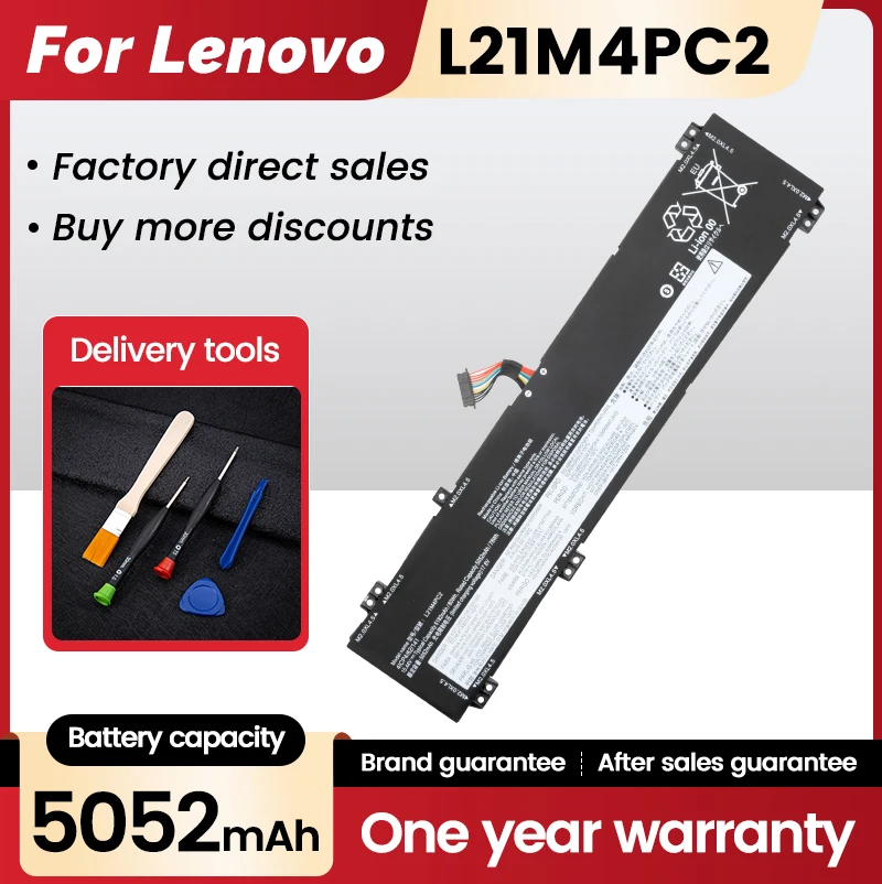

Battery L21M4PC2 SB11F24155 Legion 5 15IAH7 15IAH7H for Lenovo Legion 5 Pro 16IAH7 16IAH7H Y7000P Y9000P 2022 Series L21B4PC0