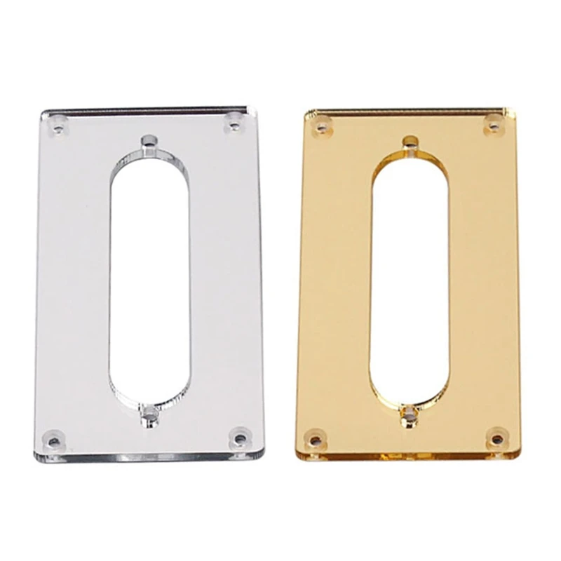 フラットピックアップ取り付けリングブリッジネックピックアップカバーフレーム交換部品精密エレキギターベース用