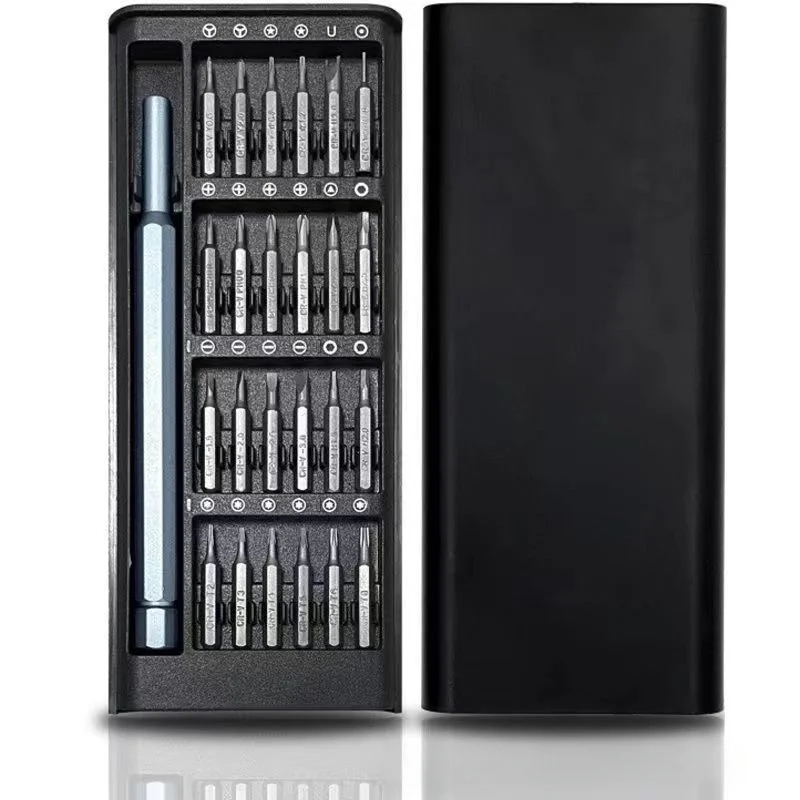 Set de destornilladores de precisión de 24 en 1, kit de herramientas magnético mini con puntas Phillips, ranuradas y Torx para teléfonos, laptops y electrónica 2