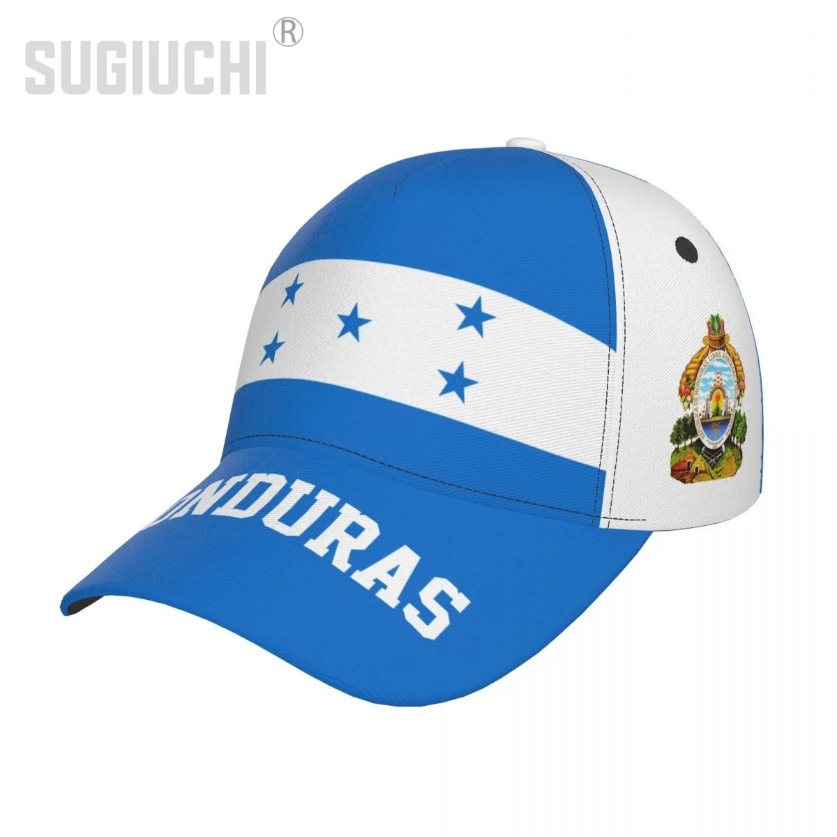 

Unisex 3D Honduras Flag Honduran Adult Baseball Cap Patriotic Hat for Baseball Soccer