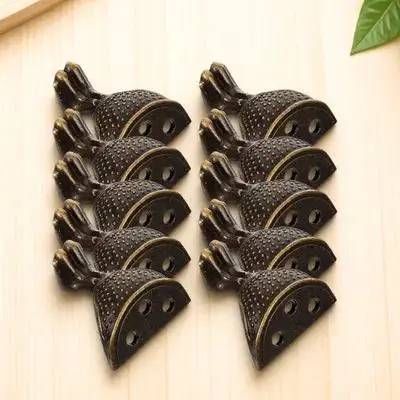10Pcs Furniture Zinc Alloy Legs Replacement Extenders Metal Legs for Sofa Chair Couch Dresser Table Protective Stable