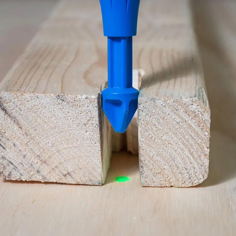 Green Ink Inkjet Marker Pen Fine Point Press Type Woodworking Marker Pen Watercolor Effect Fine Point Tip Layout Marking Tool
