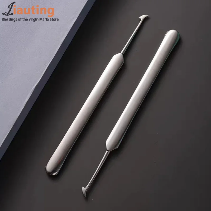 黒ずみ除去剤、コメド除去ツール、ニキビ除去、白ニキビ除去、フェイシャルスキンケア、ボックス付き、ニキビ針ツール