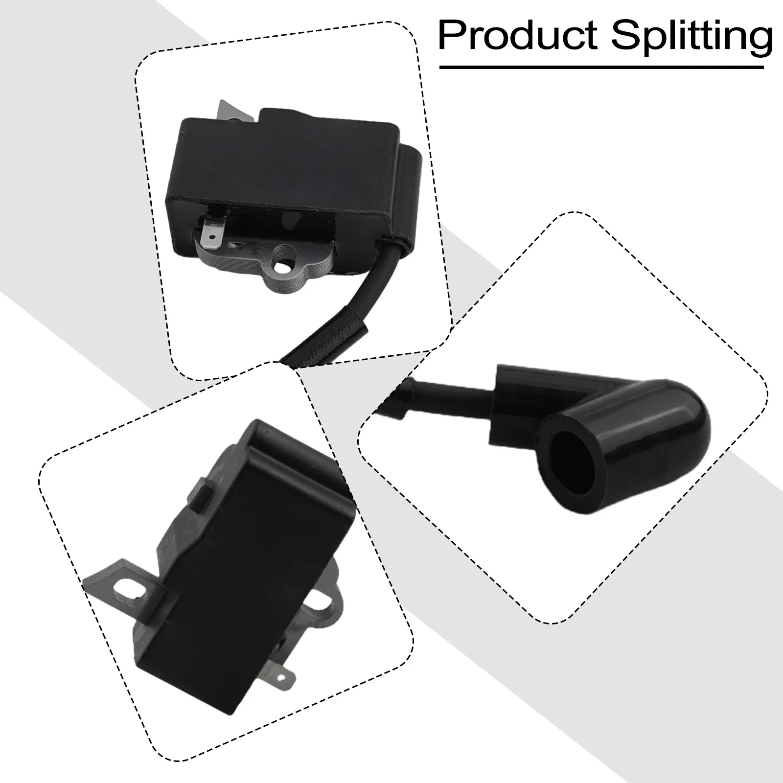 Compatible For Ignition Coil for FS40 FS50 FS56RC FC56C FS40C FS56 FS56R FS70R KM56 KM56R HT56C Engineered for Long Life