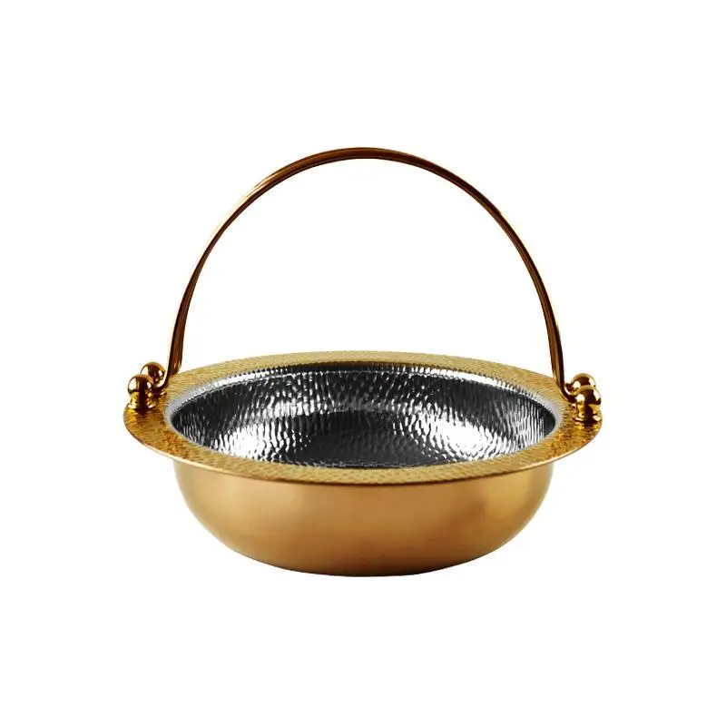 304 stainless steel hot pot commercial large-capacity boiled fish special pot household hot pot induction cooker special