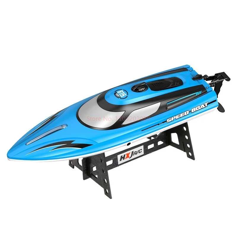 New Remote Control Rc High-Speed Model Boat 2.4g Remote Control Speedboat Children'S Electric Water Toy With Light Boat Model