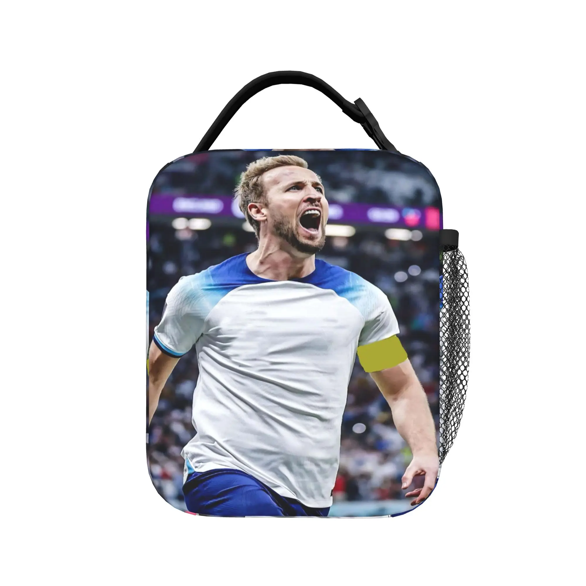 Kanes Insulated Lunch Bag Cooler Bag Reusable,Meal Container Football Soccer High Capacity Tote Lunch Box Bento Pouch Office