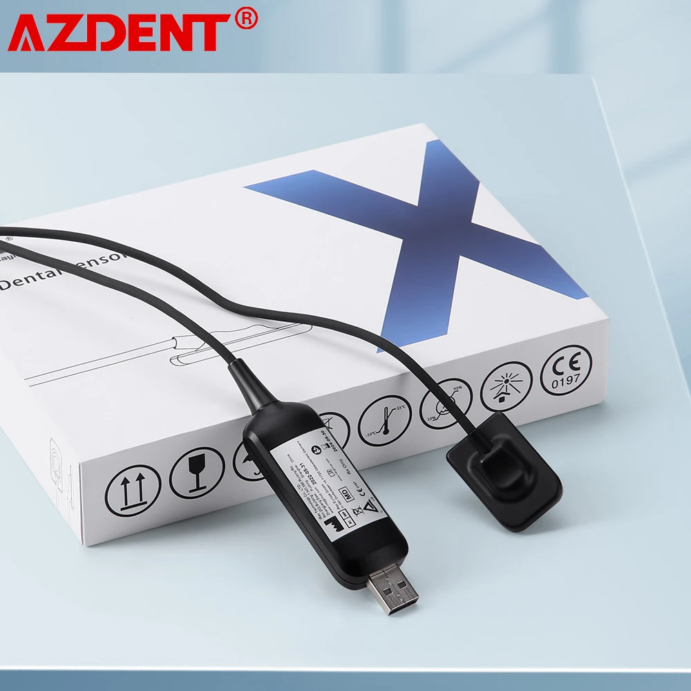 AZDENT Dental Sensor X-Ray Digital Sensor Intraoral Digital System HD Image Dentistry Equipment Dentist Tools 2023 New Arrival