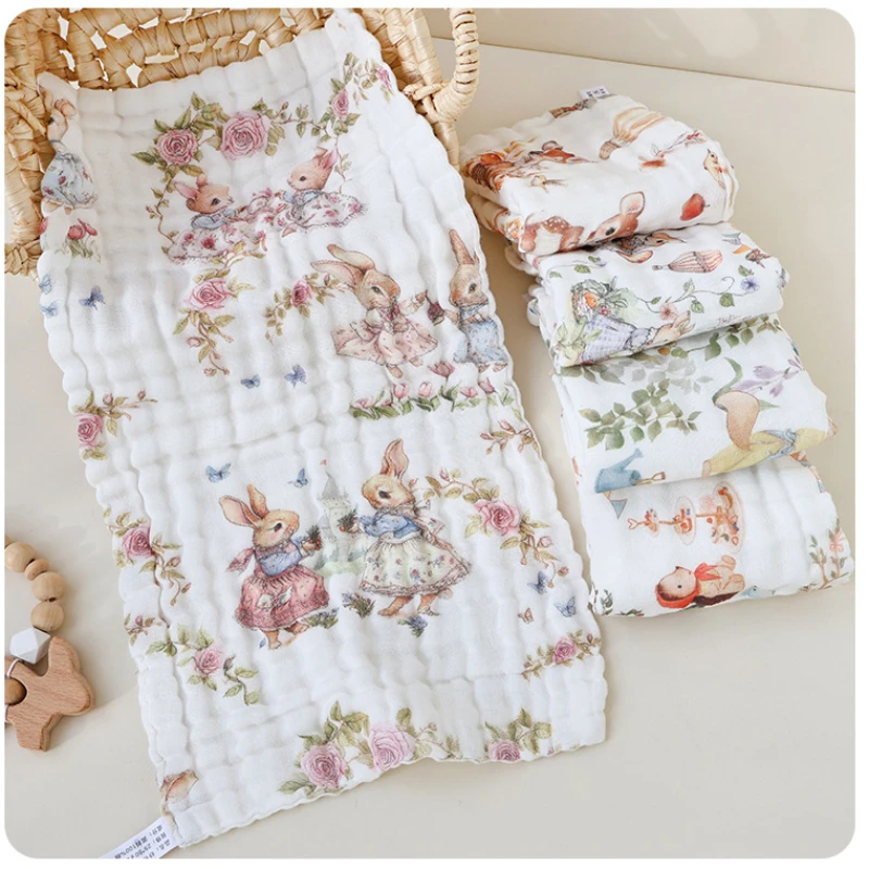 

3 шт./5 шт. детский квадратный носовой платок, полотенце для лица, мочалка, марлевое полотенце, ткань для отрыжки, детская ткань для лица, хлопковая ткань для отрыжки, мягкая впитывающая ткань