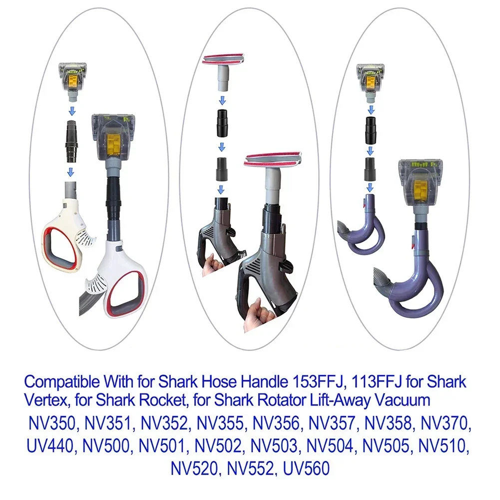 5 قطعة/المجموعة خرطوم مكنسة طقم محوّل المخفض محول من 1 1/2 بوصة إلى 1 1/4 بوصة قطع الغيار استبدال الملحقات