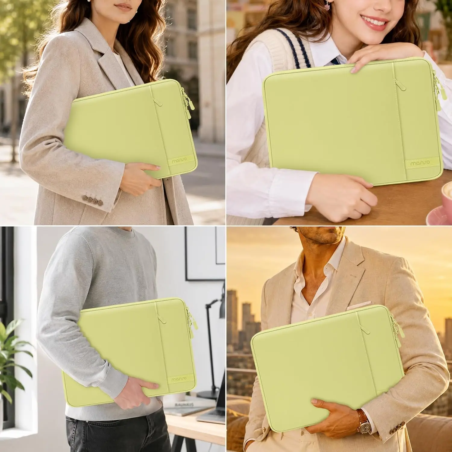Torba na laptopa, etui na notebooka, pokrowiec na komputer 13 cali do MacBook Neo 13 cali A3404 Air Pro 13 M5 M4 M3 M2 M1, teczka na laptopa, okładka. — zdjęcie produktu 6