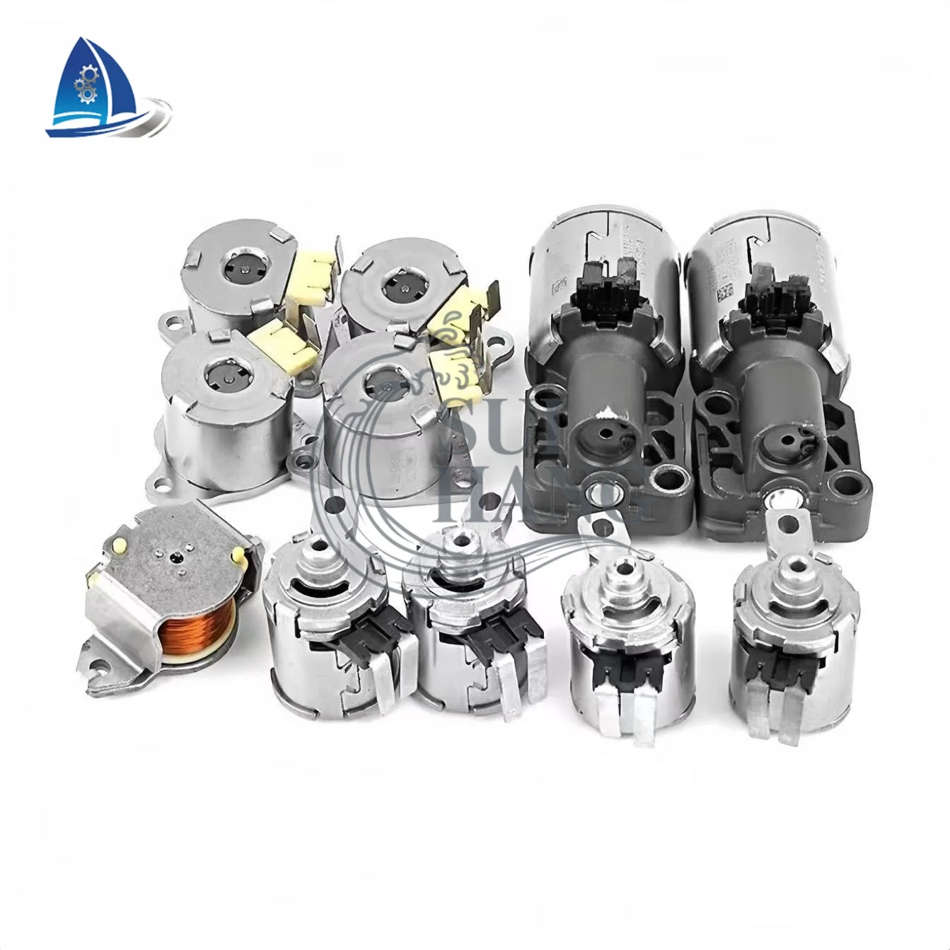 

02E DQ250 6-Speed DSG Transmission Solenoid Valve Kit 02E325025AJ 02E321371E Suitable For Audi A3 Q3 Seat Touran Golf