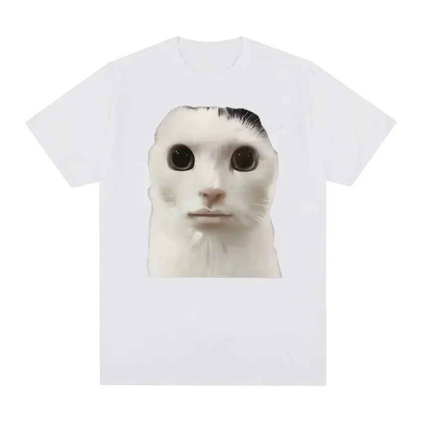 I Got Too Silly Cat Funny Meme. Casual street wear fashion Harajuku summer men and women universal short-sleeved T-shirt