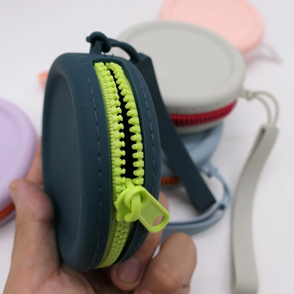 Free Name Printing Silicone Mom Bag Storage Dustproof Waterproof Travel Large Capacity Storage Bag Pacifier Pouch