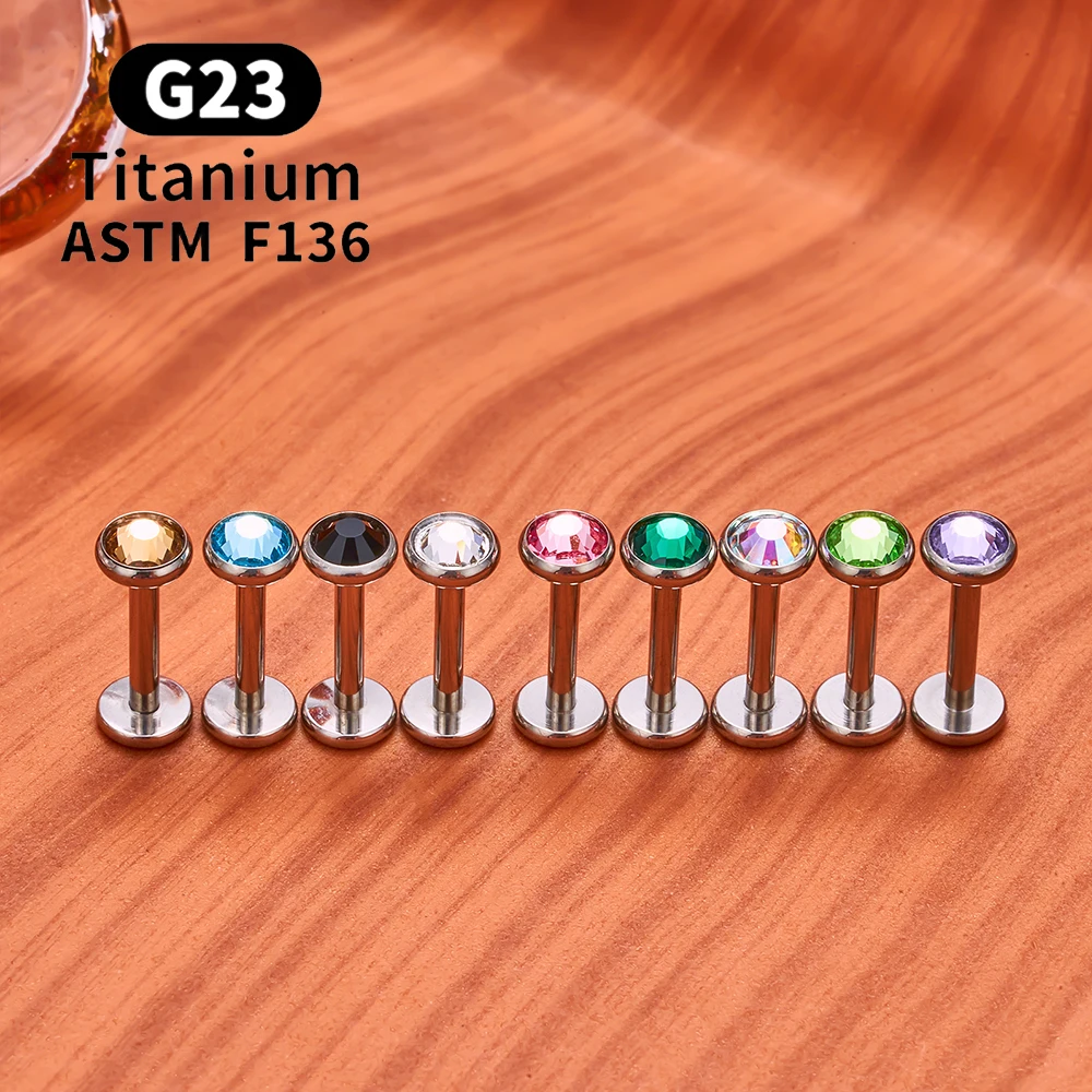 Piercing Labret en Titane ASTM - Zoor Body Jewelry avis et prix