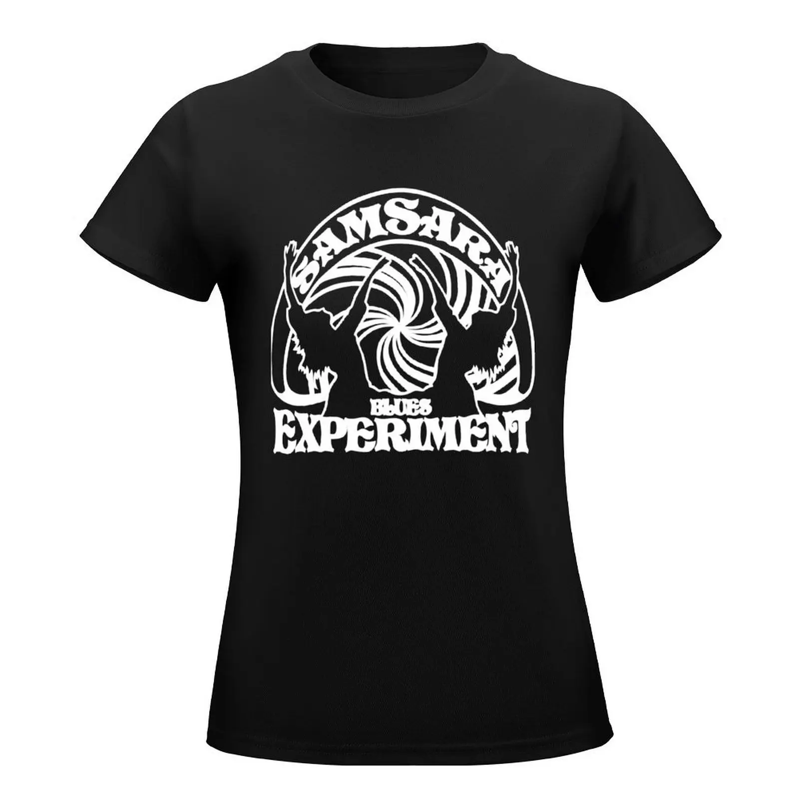 Samsara Blues Experiment Logo T-Shirt graphics plus size tops funny summer clothes Women's t-shirt