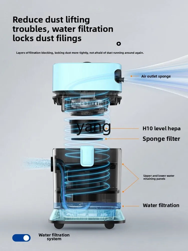 مكنسة كهربائية منزلية عالية الطاقة من النوع CX ذات سعة كبيرة لتنظيف الأراضي النفايات الصناعية ومكنسة كهربائية قوية لشعر القطط