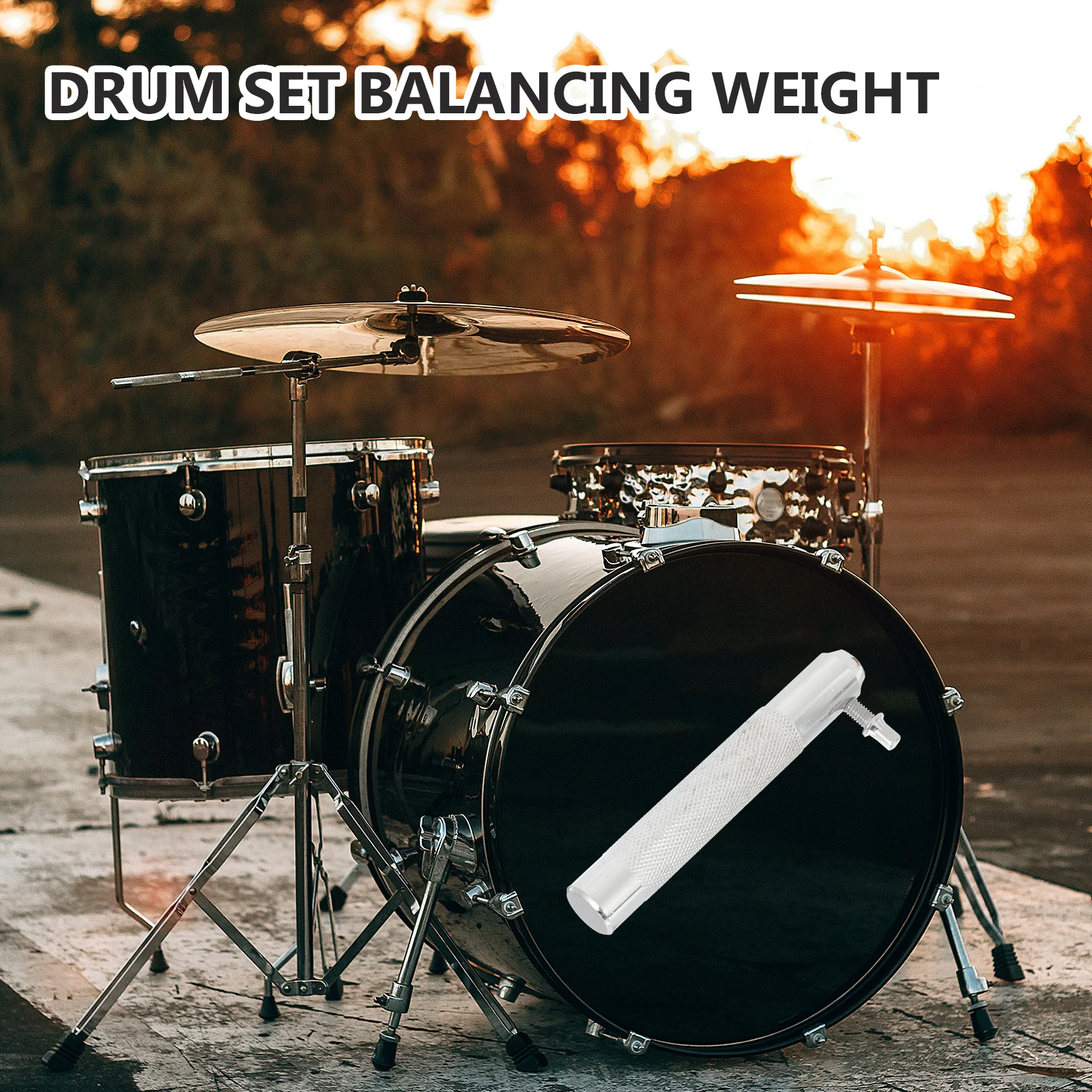 

Cymbal Stand Balancing Weight Heavy Duty Cast Iron Drum Accessory Compact Design Drum Set Balancing Weight Percussion Instrument