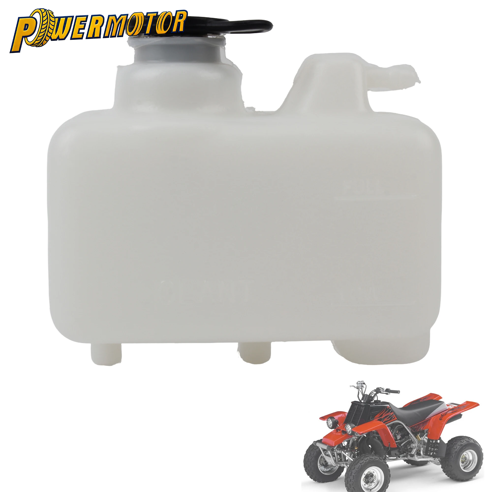 لياماها بانشي YFZ350 ATV المبرد خزان المياه YFZ 350 1987-2006 ATV خزان المبرد زجاجة تجاوز خزان الملحقات #1