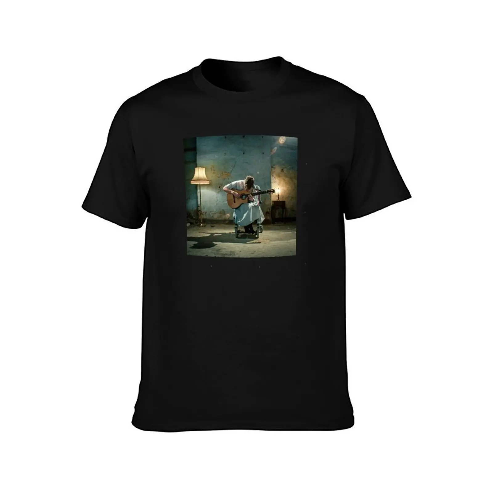 Ren Hi Ren T-Shirt, Summer Casual Cotton Tee, Oversized Streetwear Tops, Vintage Graphic Print, Loose Fit Short Sleeve